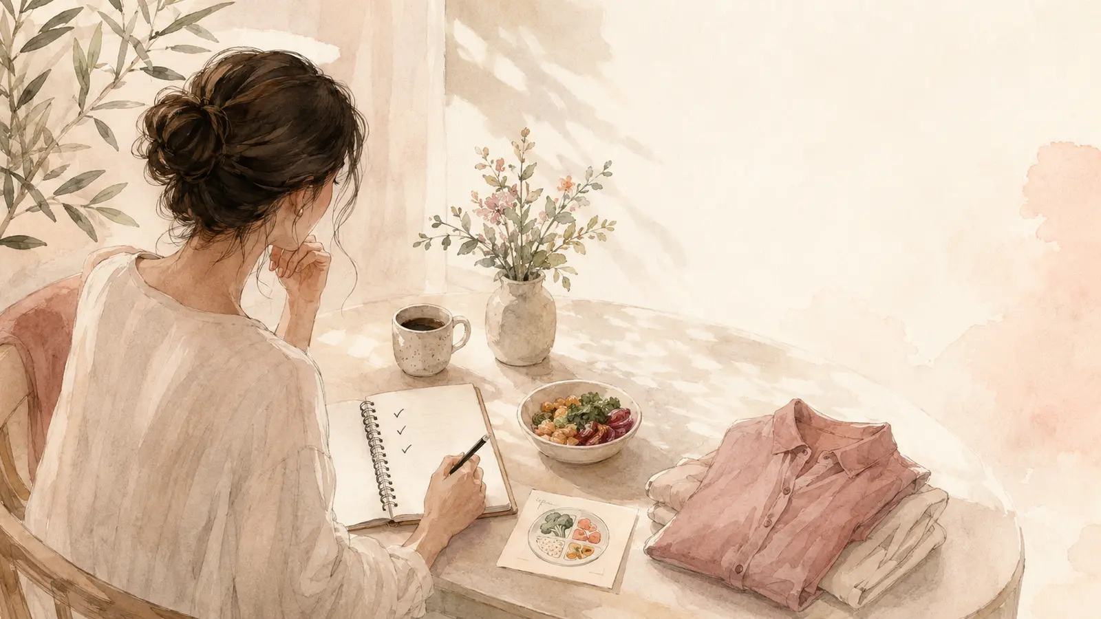 لحظة هدوء لاختيار أولويات اليوم
